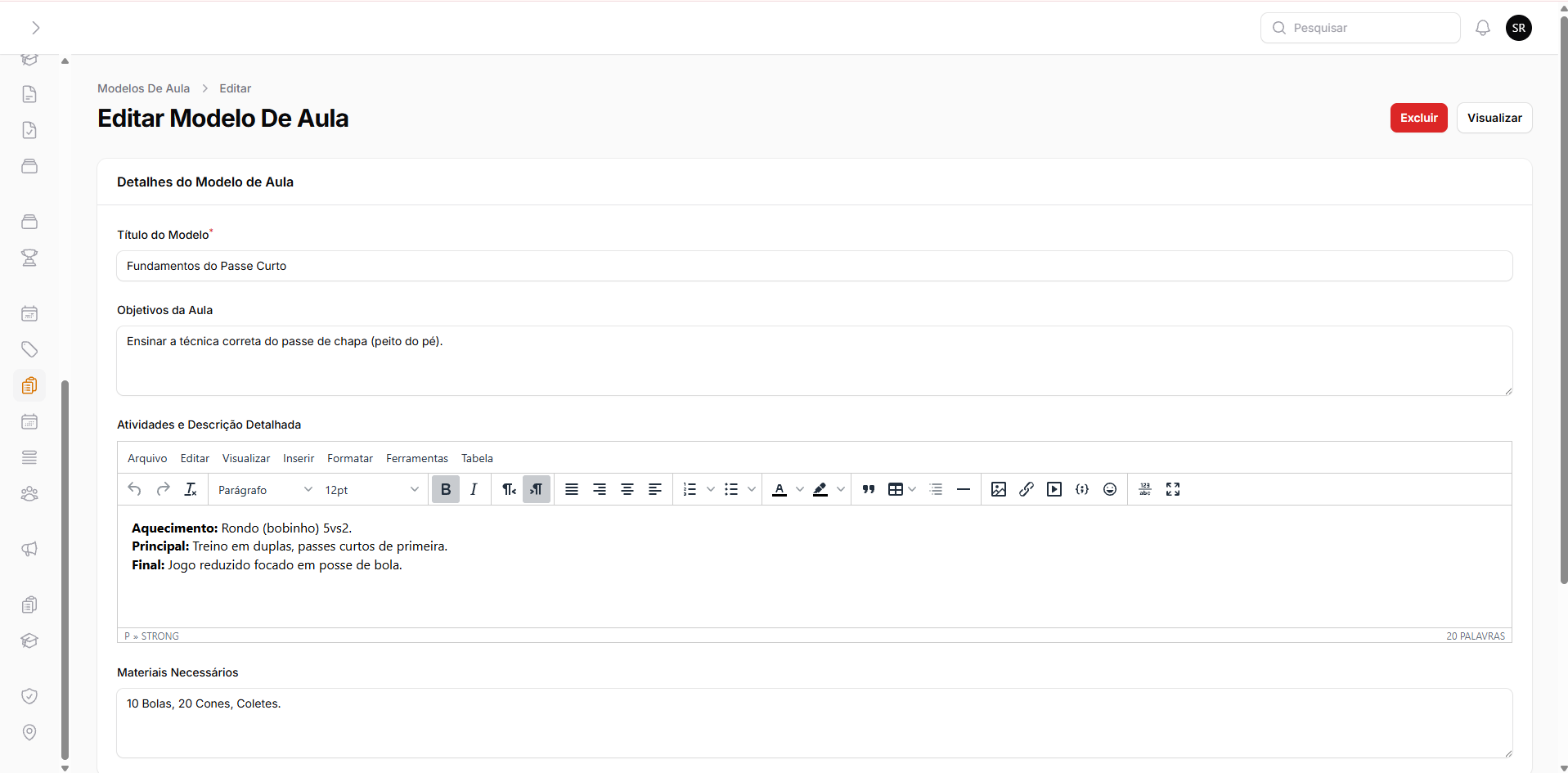 Entendendo Modelos de Plano de Aula